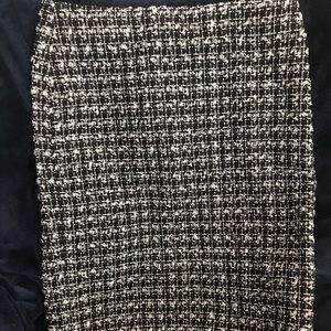 Talbots petite tweet pencil skirt